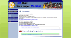 Desktop Screenshot of haiti.hsquared.be